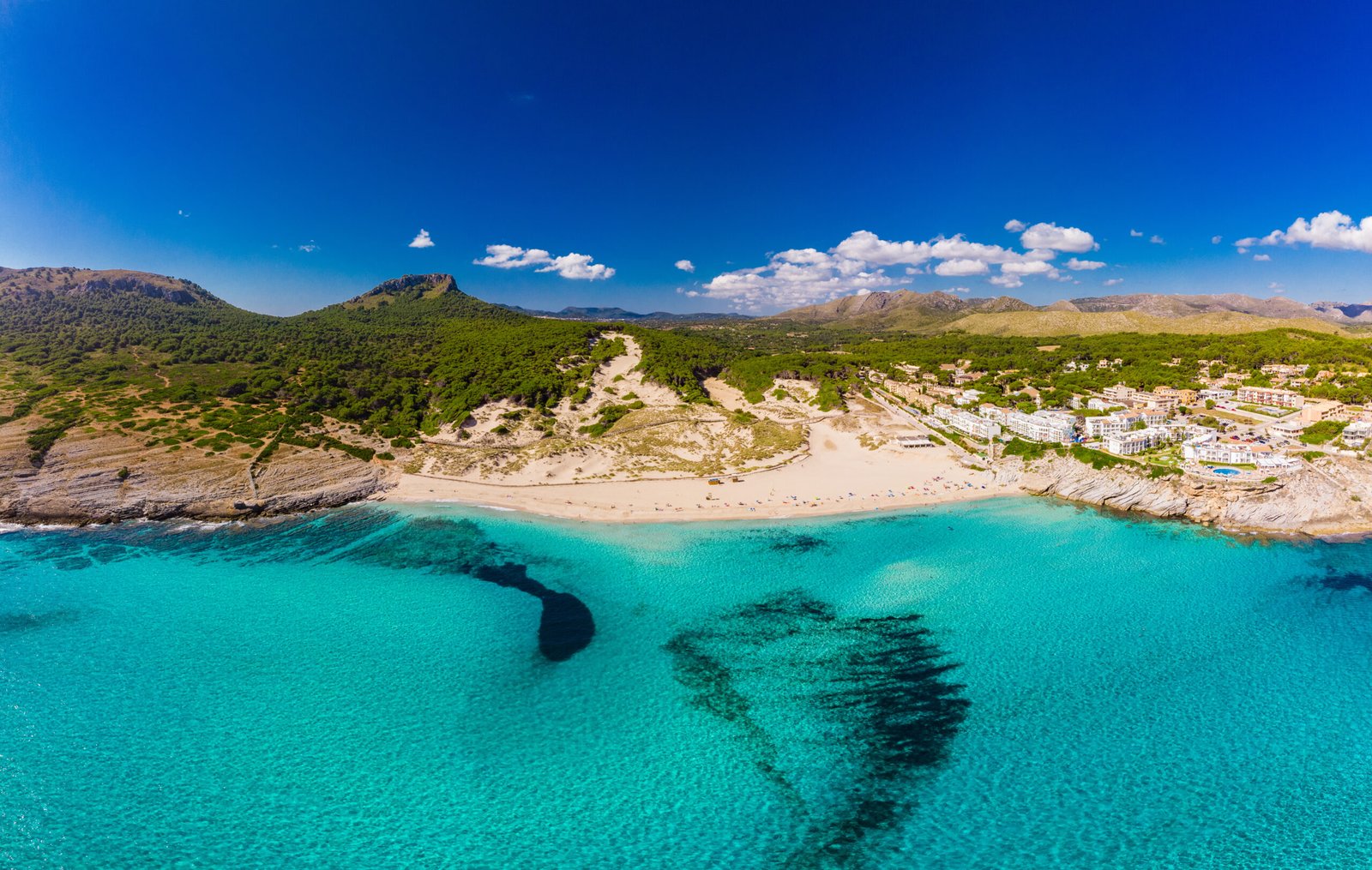 Cala Mesquida, family tourism in a natural setting 3 View of Cala Mesquida from the sea