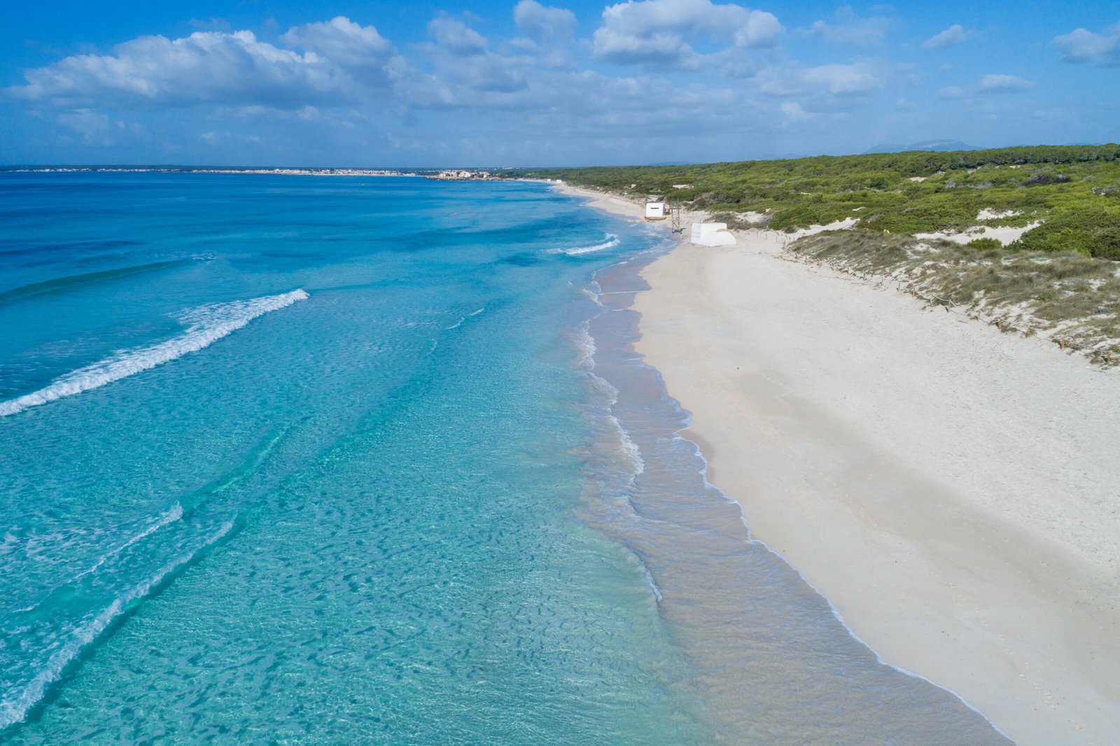 Es Trenc, arena blanca y agua transparente 1 Costa de Es Trenc