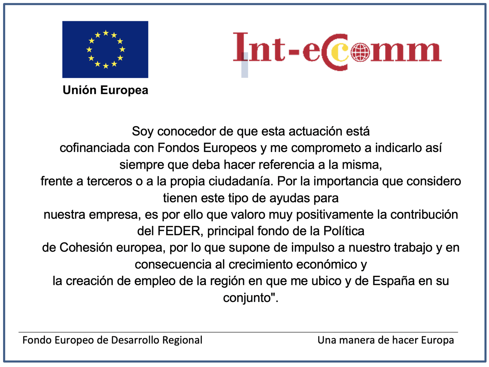 Fondos europeos