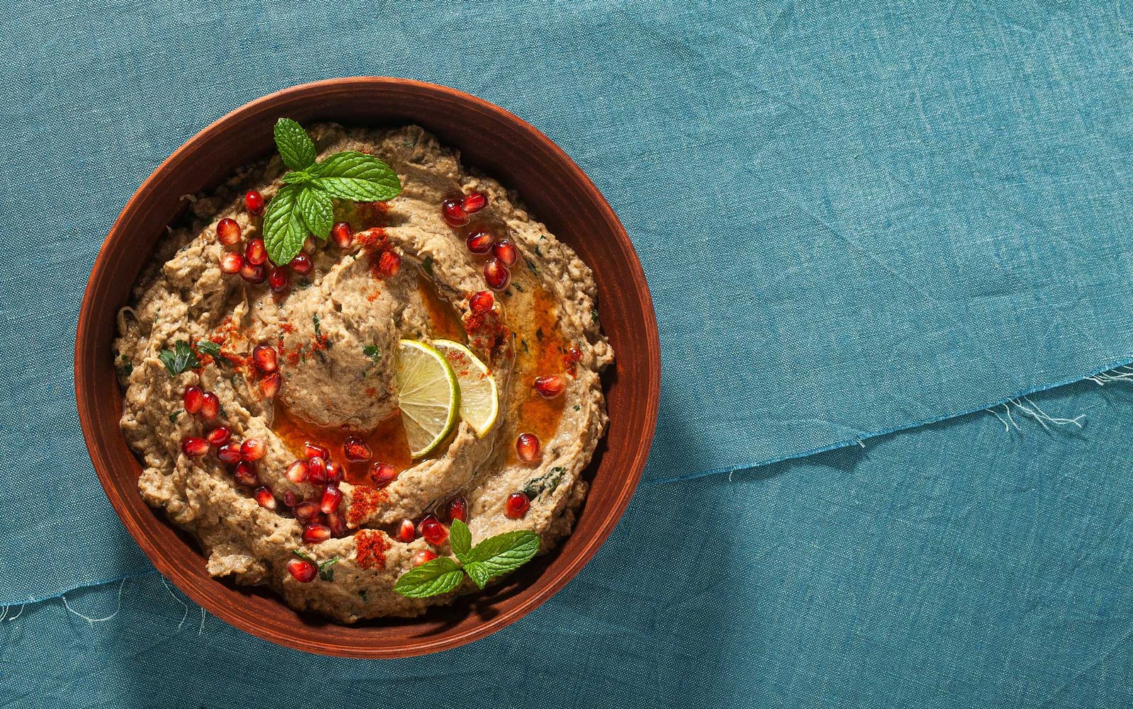 Recipes 6 Receta de Baba Ganoush, cocina mediterránea