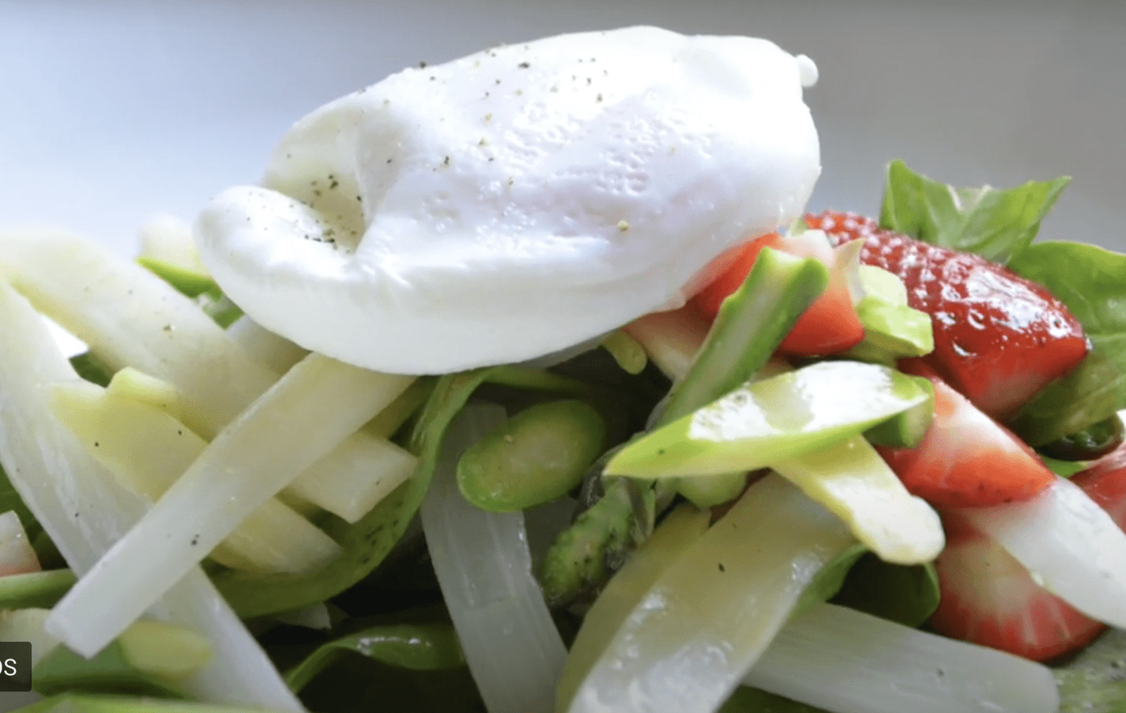 Recetas 2 Salat Spargel mit Olivenöl Rezept