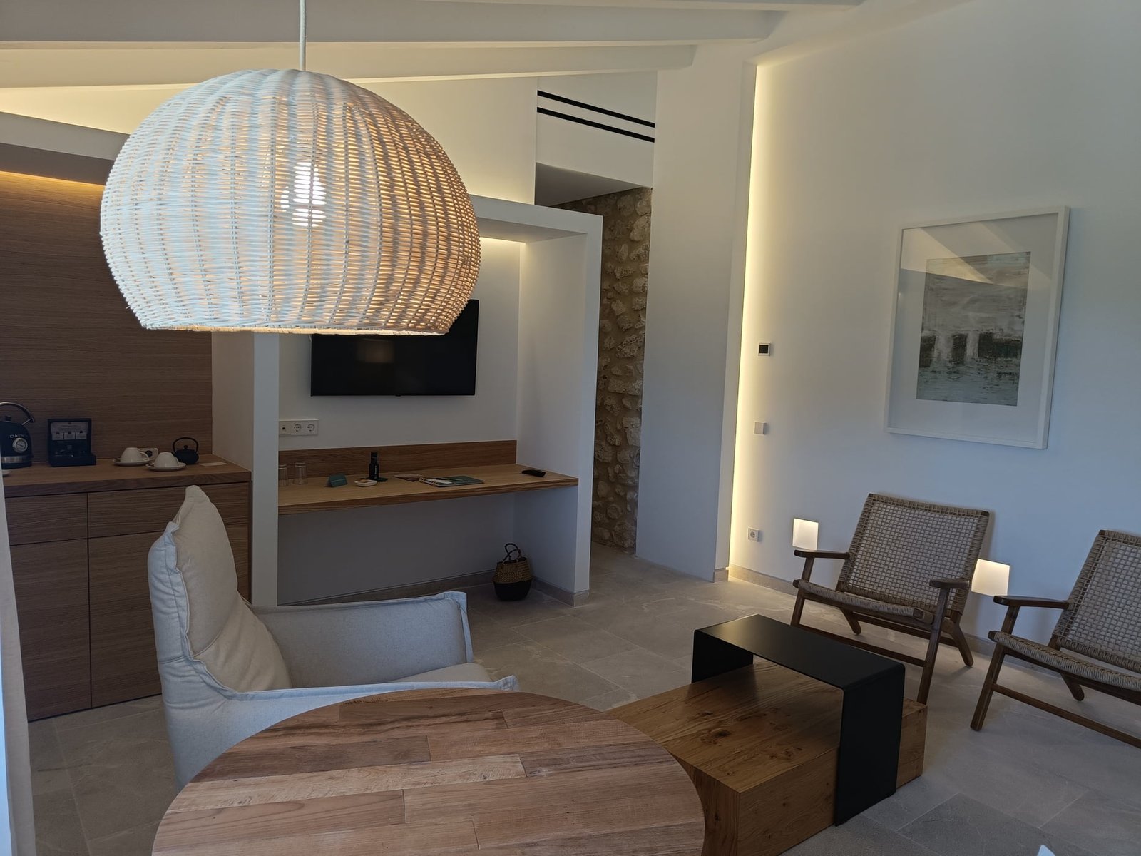 Suite overlooking the olive grove 6 Suite Vistas Olivar 08
