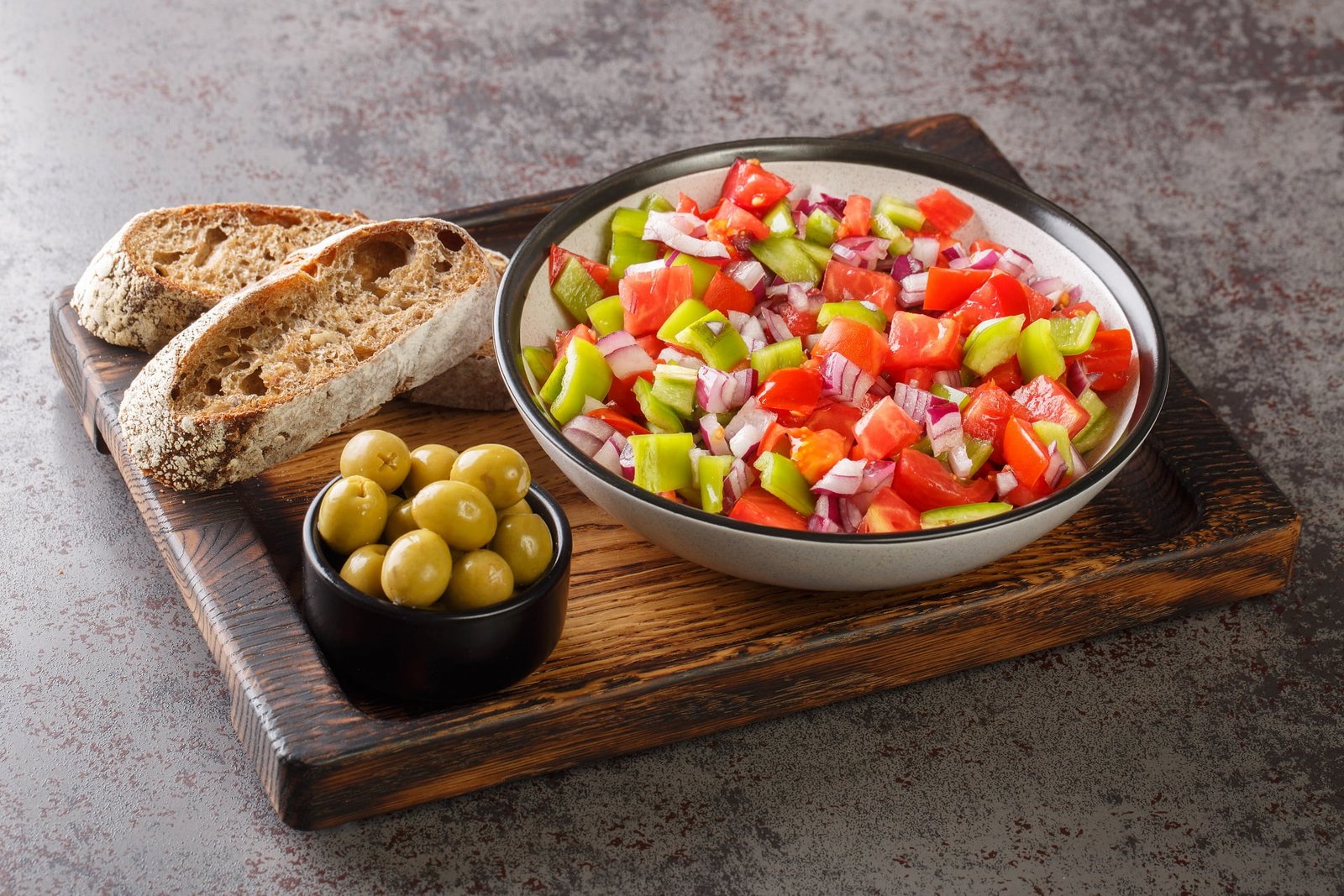 Gourmet 20 Trampó dish, Mallorcan salad