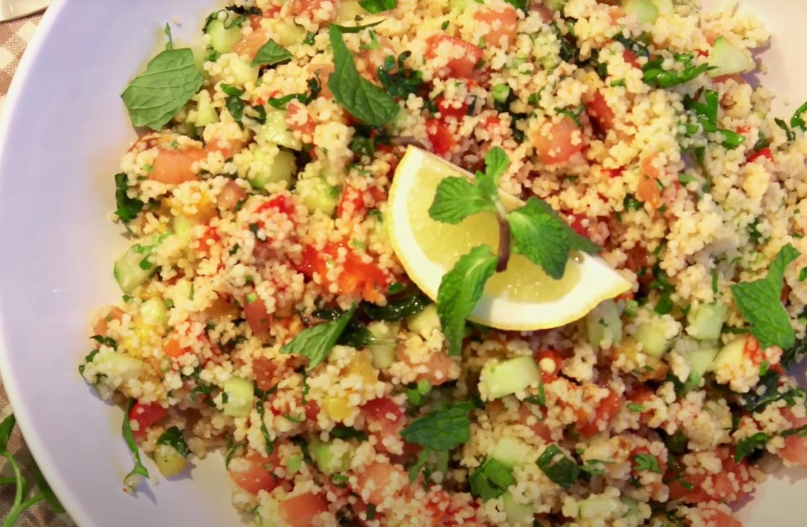 Recetas 1 Cous-Cous mit Olivenölrezept